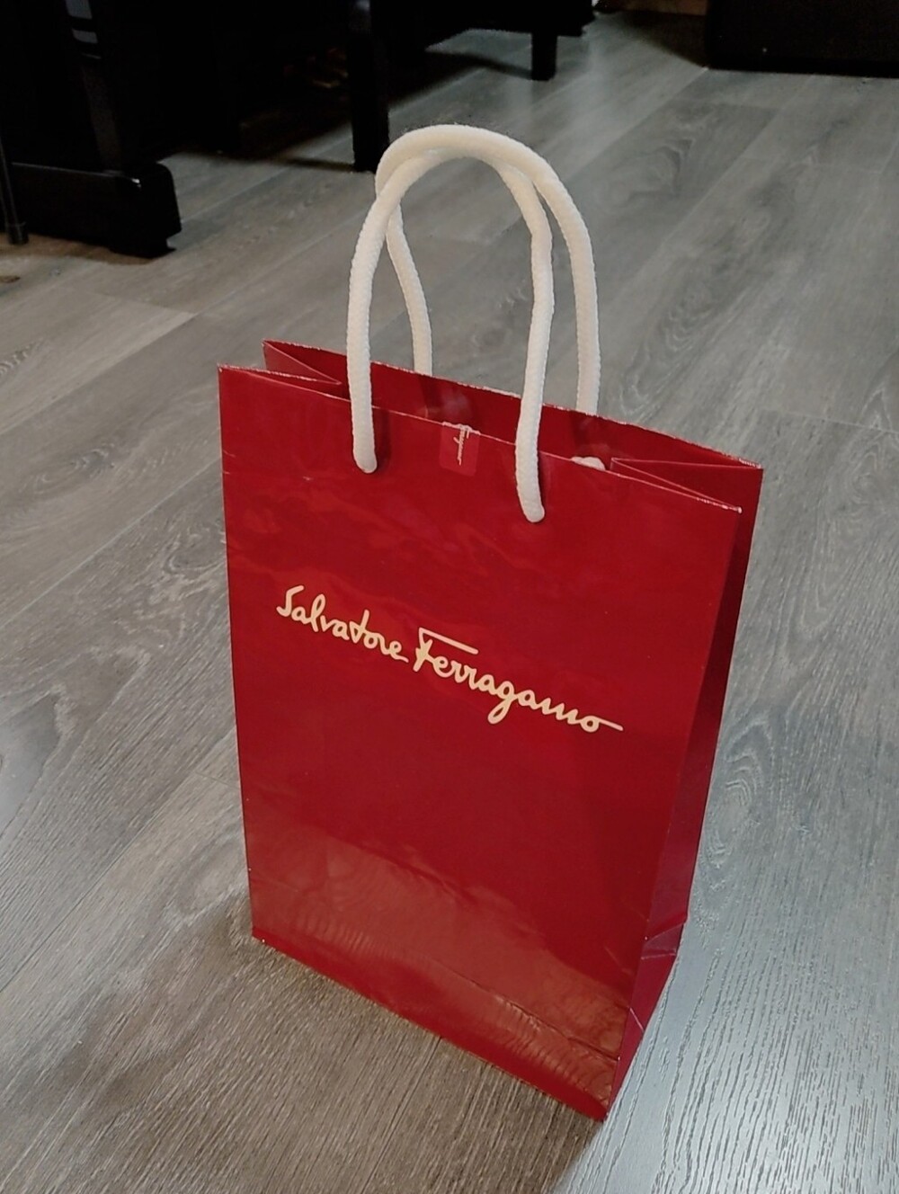 Salvatore Ferragamo Vintage Shopping Gift Bag